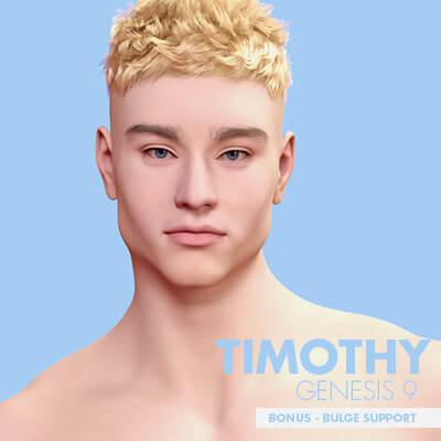 Timothy for Genesis 9 with Bulge Support Bonus by BoiTown