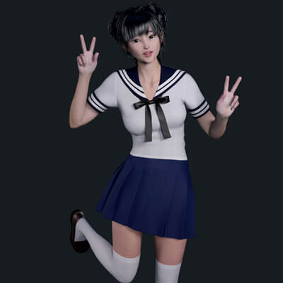 BT Eriko for Genesis 8 and 8.1 Female