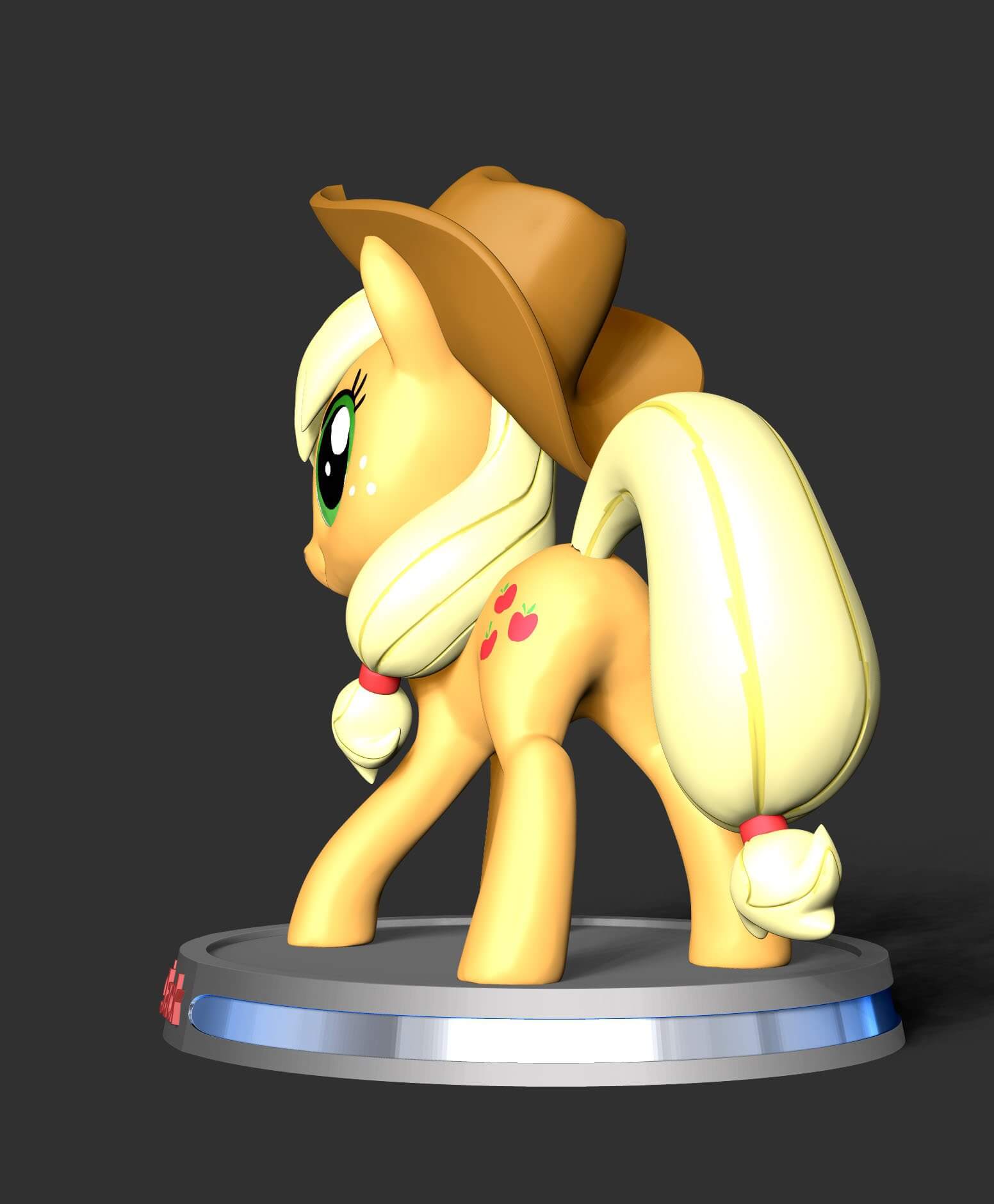 Applejack Model AppleJack - Little Pony 3D Model by Bon Bon Art