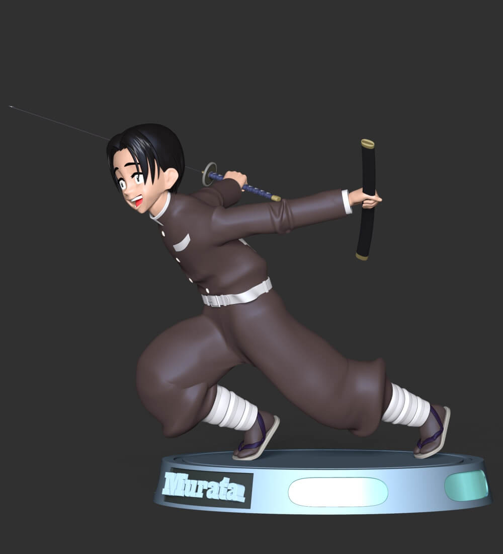 Murata - Demon Slayer 3D Model by Bon Bon Art