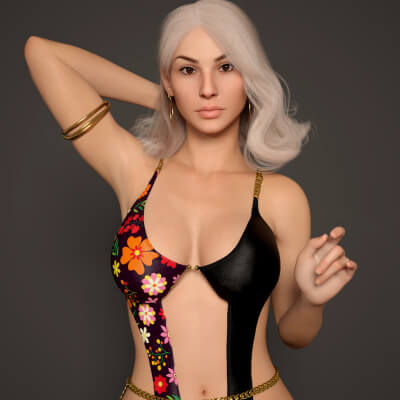 Gaga for Genesis 8 Female by Bonanza3D