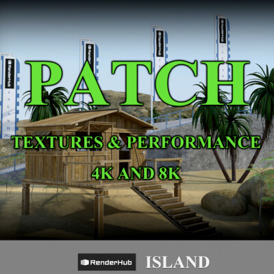 RenderHub Island 4K Patch