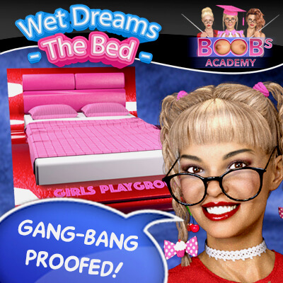 Wet Dreams Bed by Boobs Academy