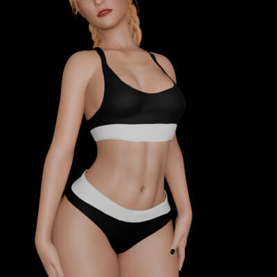 Blacked Bikini Set G8F/G8.1F by booperfooper