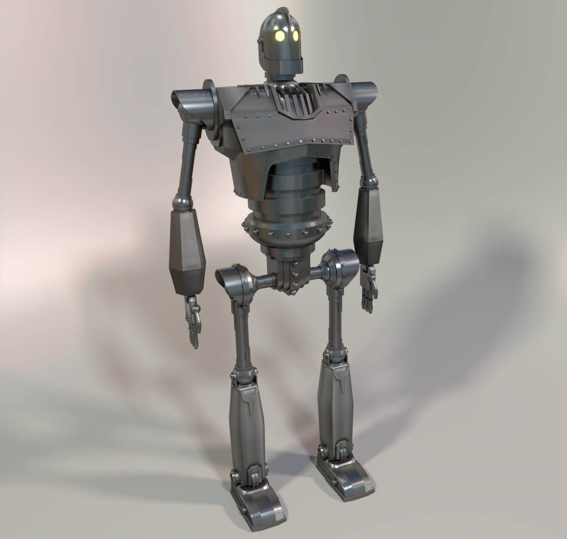 Iron Giant Robot 3D Model by BraiZero