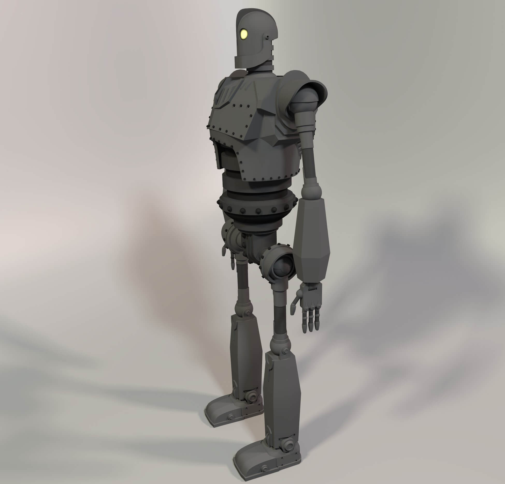 Iron Giant Robot 3D Model by BraiZero