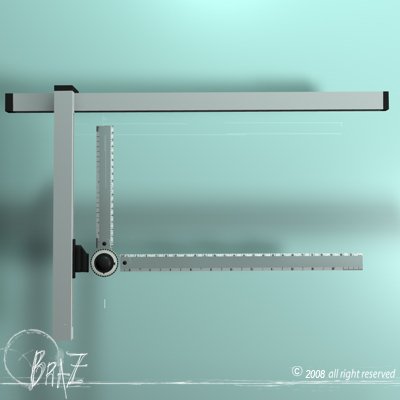 Drafting Table Tool 3d Model By Braz