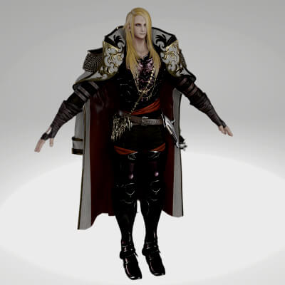 Dissidia Nt - Zenos Yae Galvus Imperial Court Attire