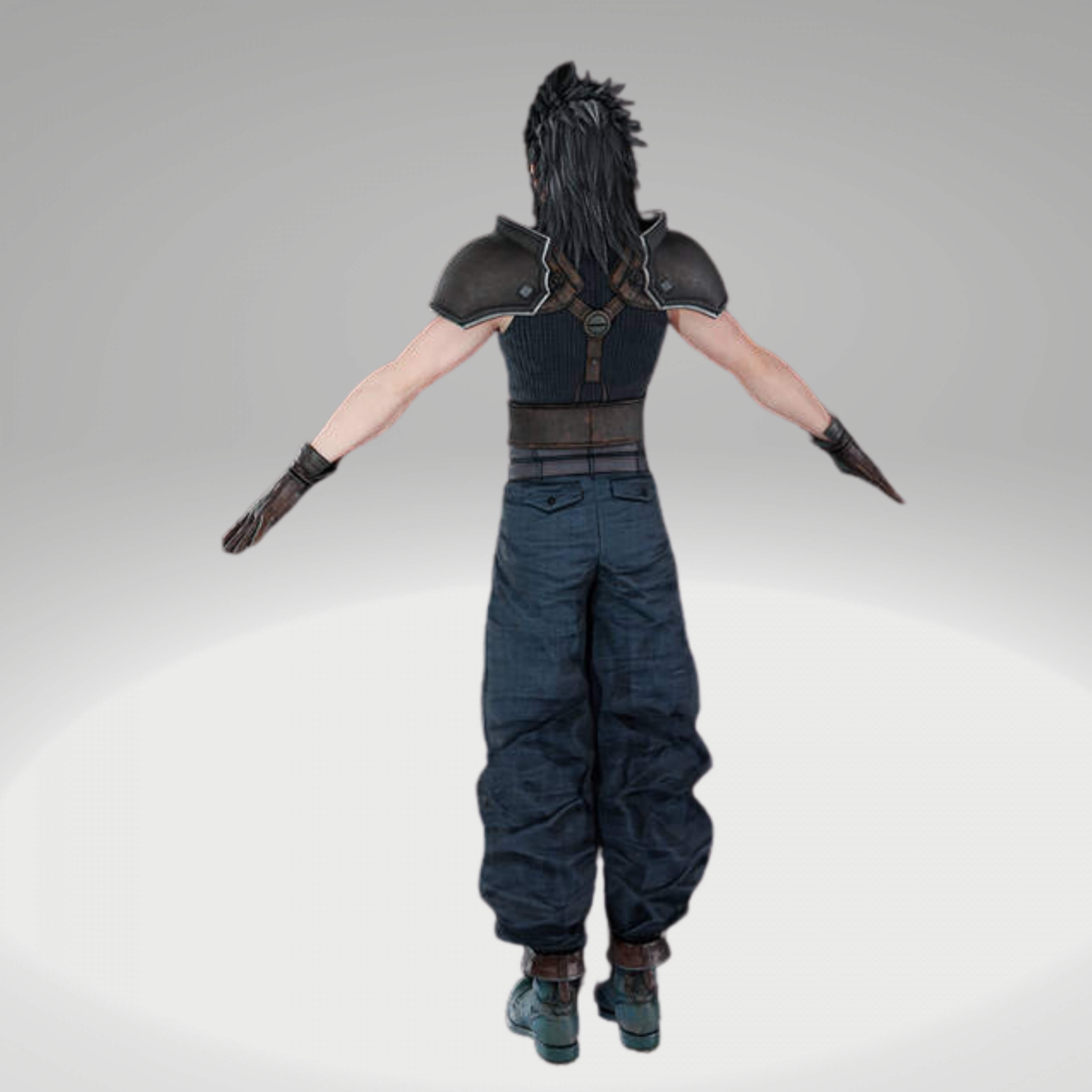 Final Fantasy - Ff7R - Zack Fair 3D Model by Breakaway