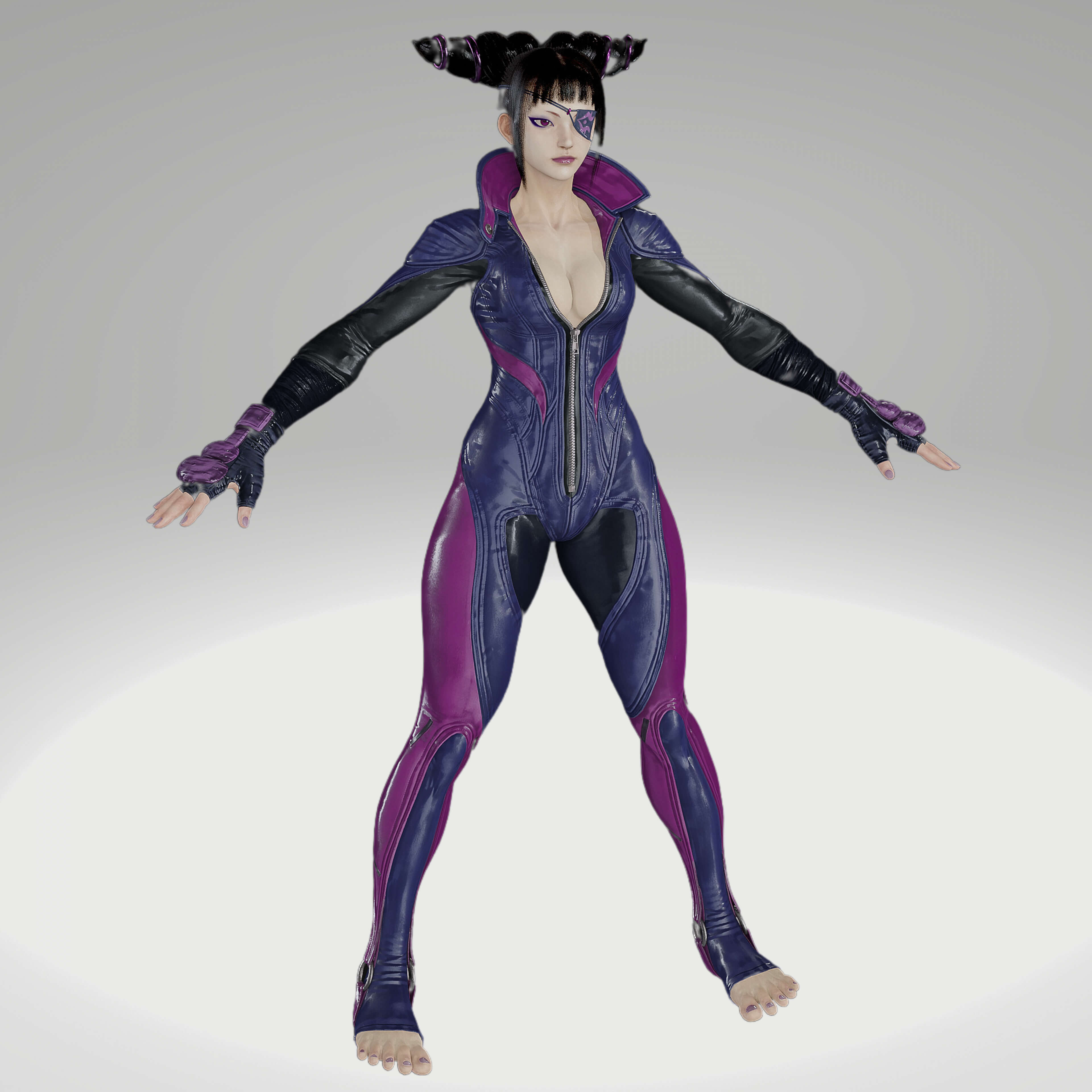 Street Fighter VI - Juri Han S2 3D Model by Breakaway