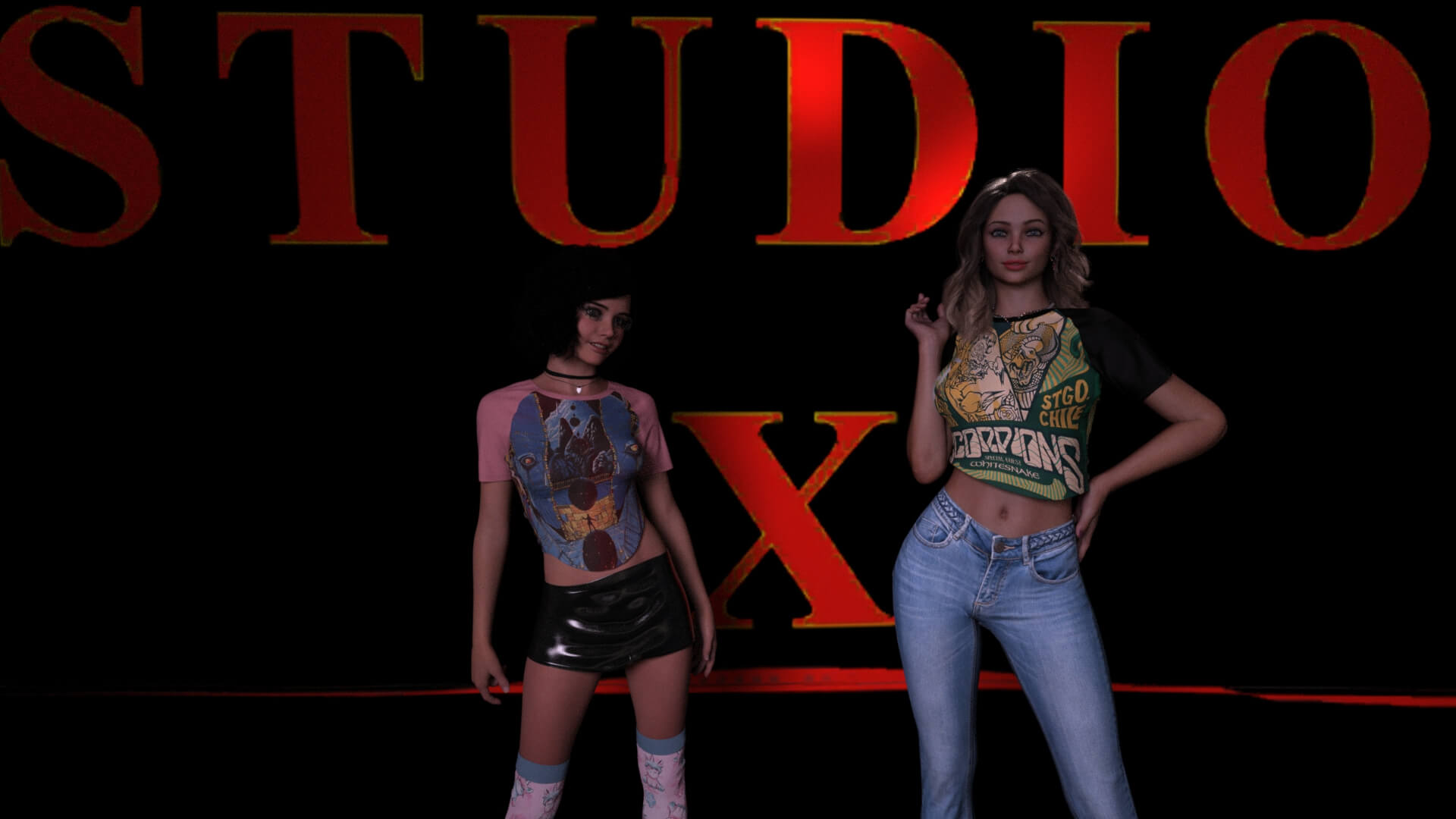 Studio X in Studio 1 3D Render, Digital Art by Brimmer75