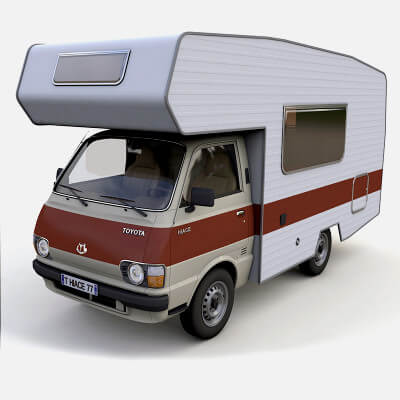 Bischofberger Toyota Hiace Campingbus 1980