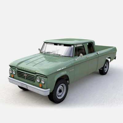 Dodge Power Wagon Crew Cab Truck 1964