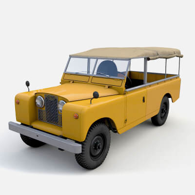 Land Rover Series II LWB Canvas Hood 1961