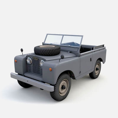 Land Rover Series II SWB Canvas Hood