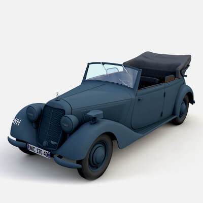 Mercedes-Benz Typ 170V Cabriolet B German Staff 1940