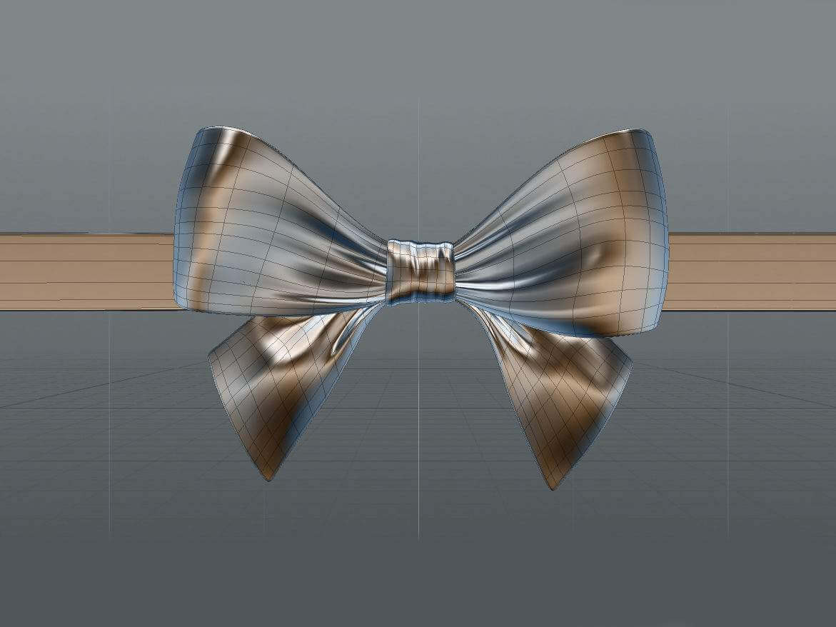 Ribbon 3D Model by brunonunesdp