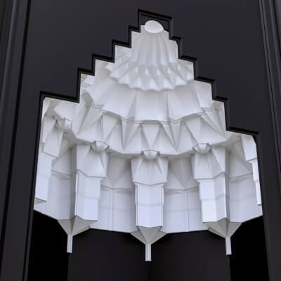 Muqarnas 3D Model by BsTen