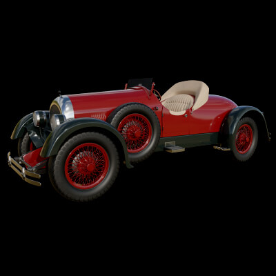 Vintage Car Model