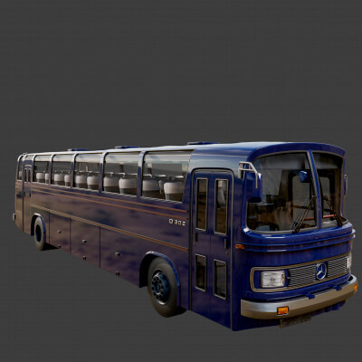 Vintage Printable Bus