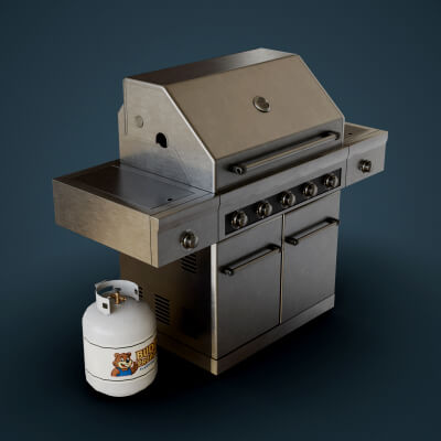 Propane Grill with Tank