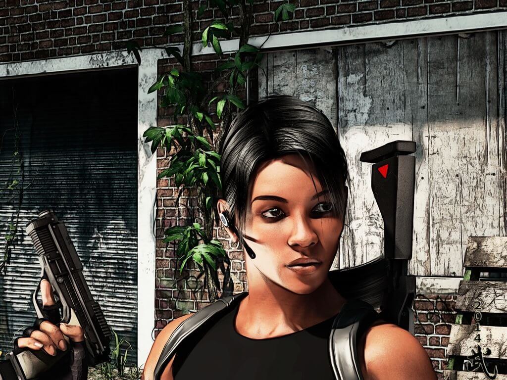 3d Rendered Comics Yelina comic 3D Render, Digital Art by bu_es