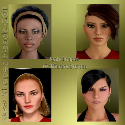 New Shapes Head G8 Female