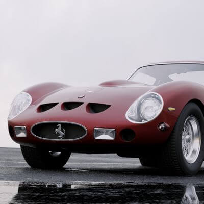 Ferrari 250 Gto Hd Interior 1962 3d Model