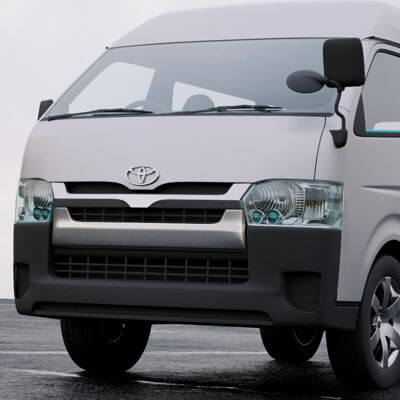 Toyota HiAce Passenger Van L1H3 DX 2013