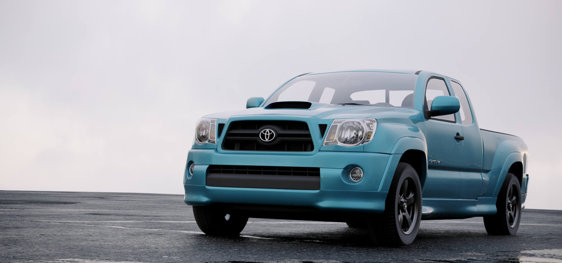 Toyota Tacoma Xrunner 11 3d Model