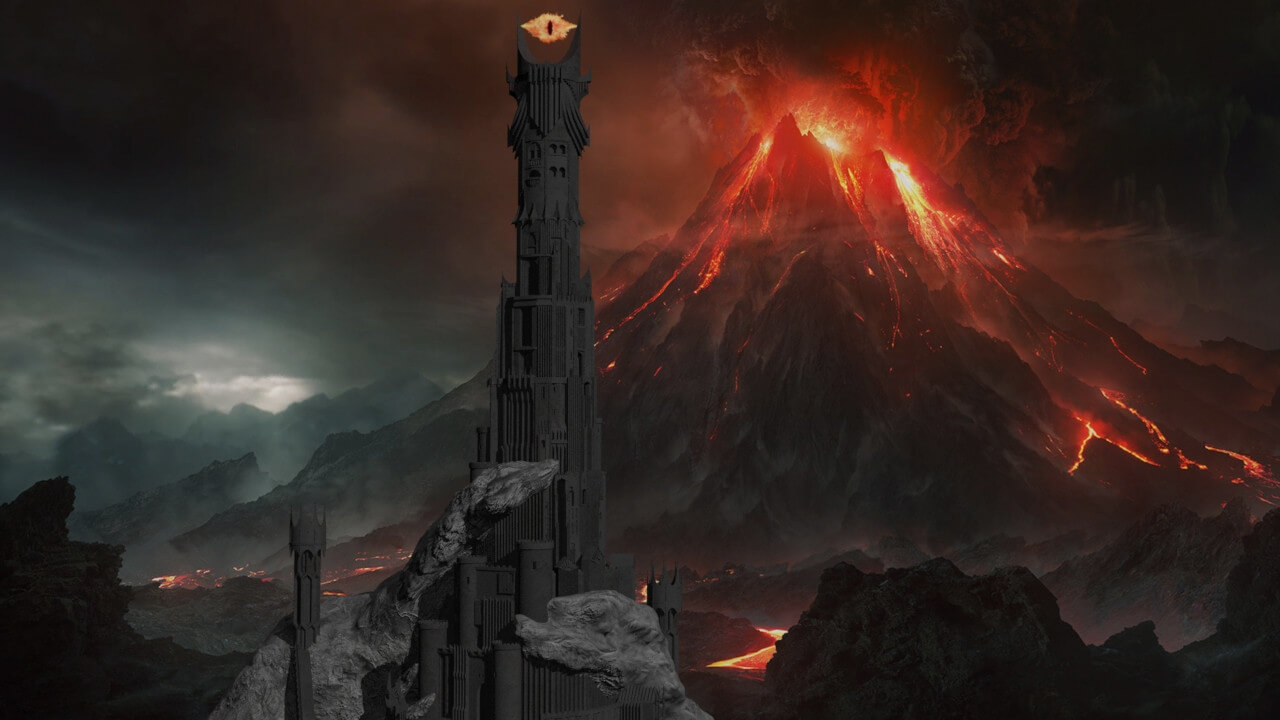 Башня саурона. Властелин колец око саурона. Властелин колец башня барад-дур. Саурон башня око. Великое око властелин колец.