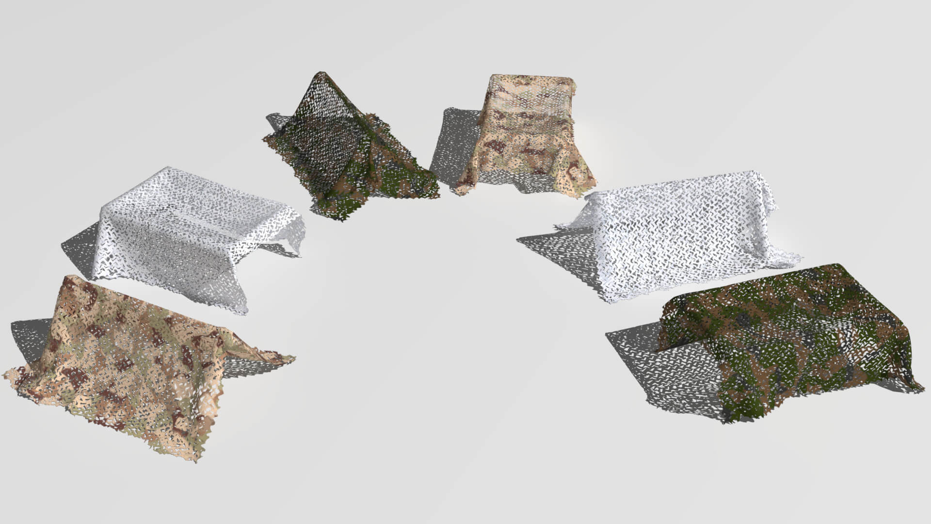 thumbnail image 2 of 1/16 RC Tank Camo Net – Universal Body Accessory For Military Models 2 of 3
