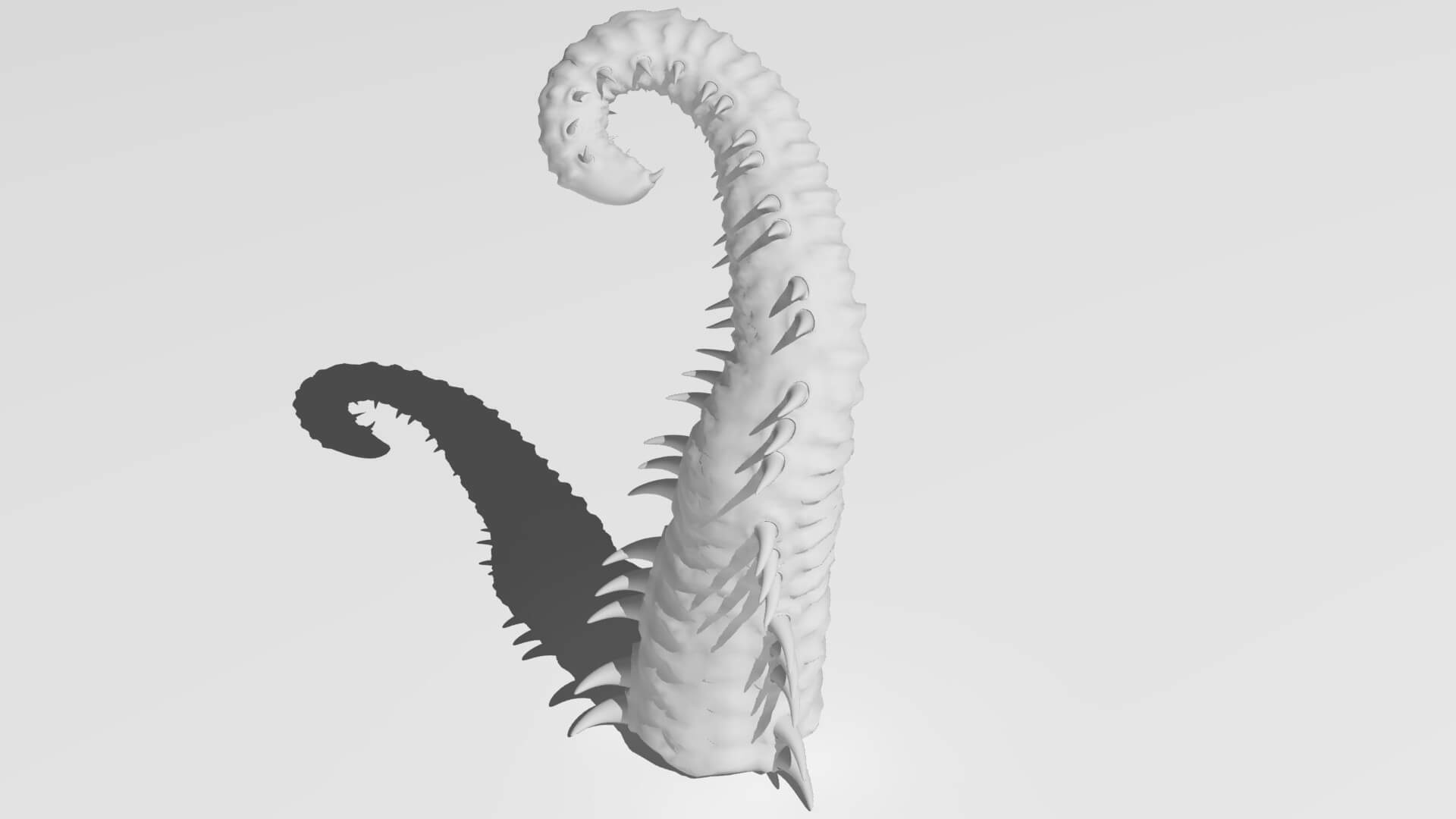 Tensical Worm Tentacle - 3D Model by Buncic