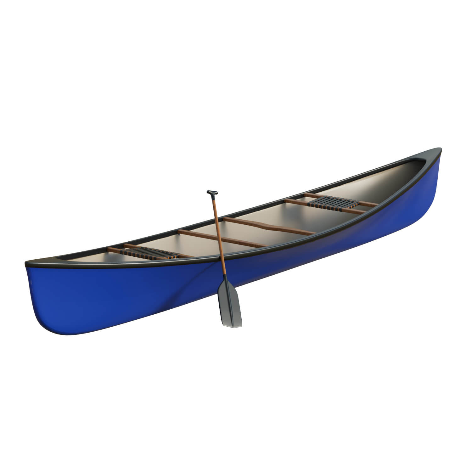 Canoe Boat game ready 3D Model by Cactus3D