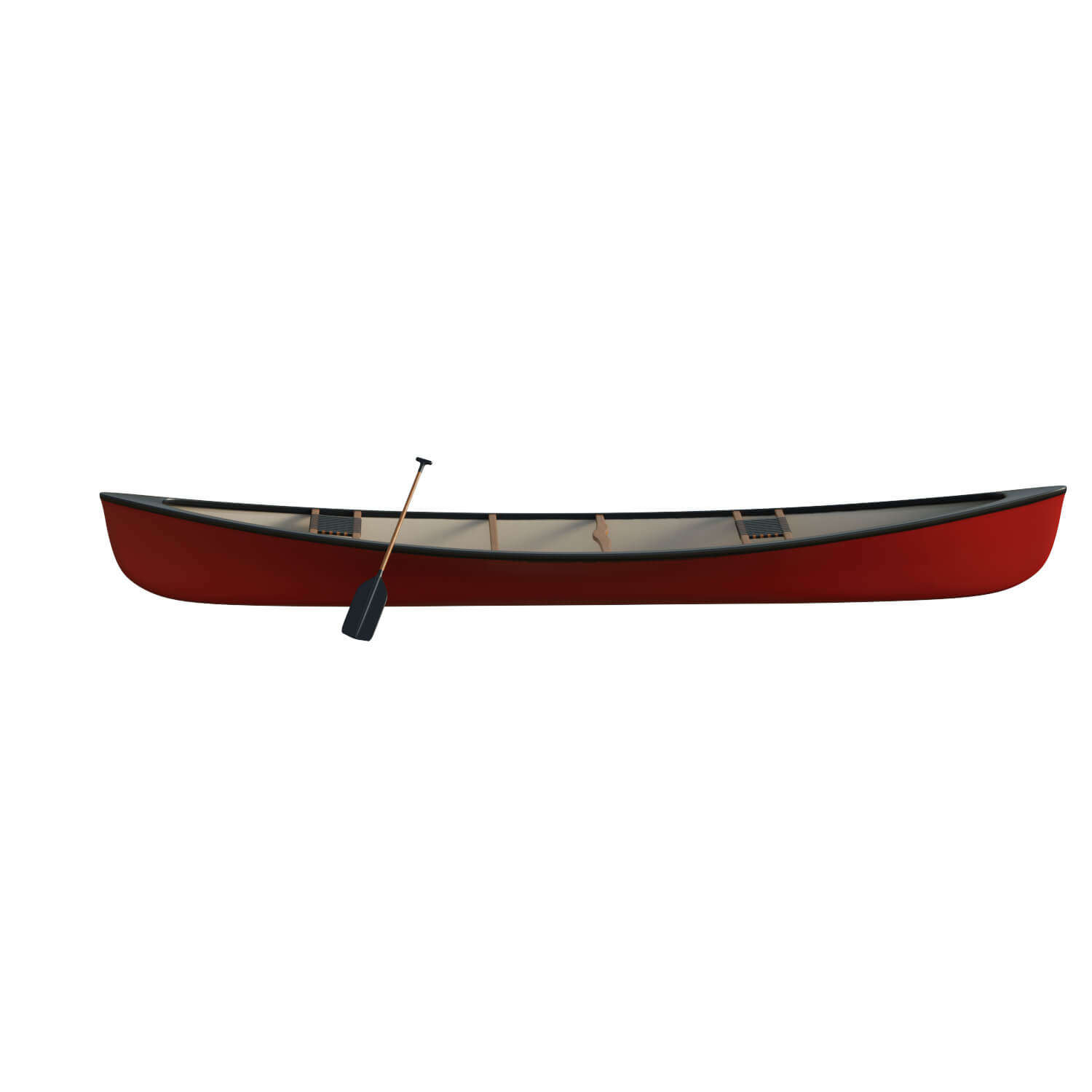 Canoe Boat game ready 3D Model by Cactus3D