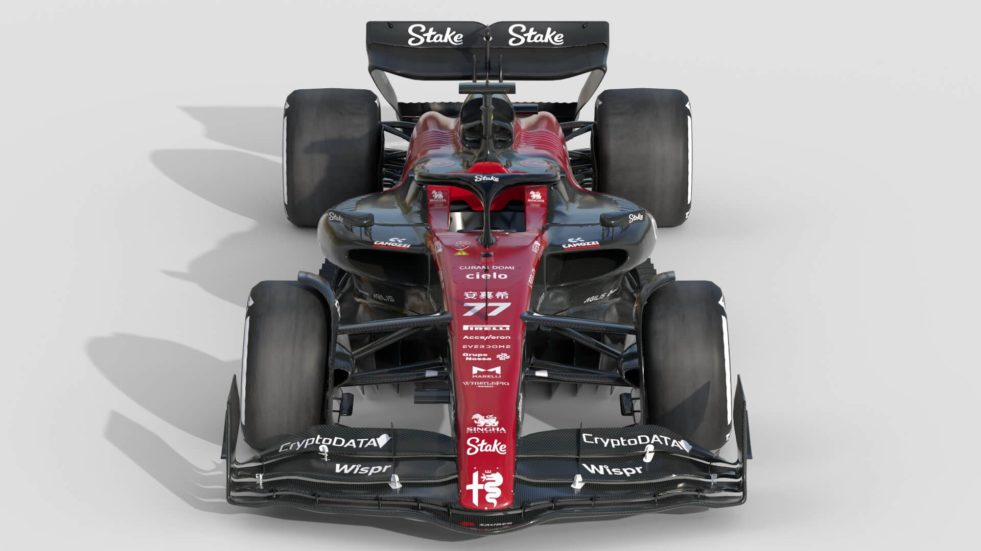 F1 Alfa Romeo C43 2023 - 3D Model by Cactus3D
