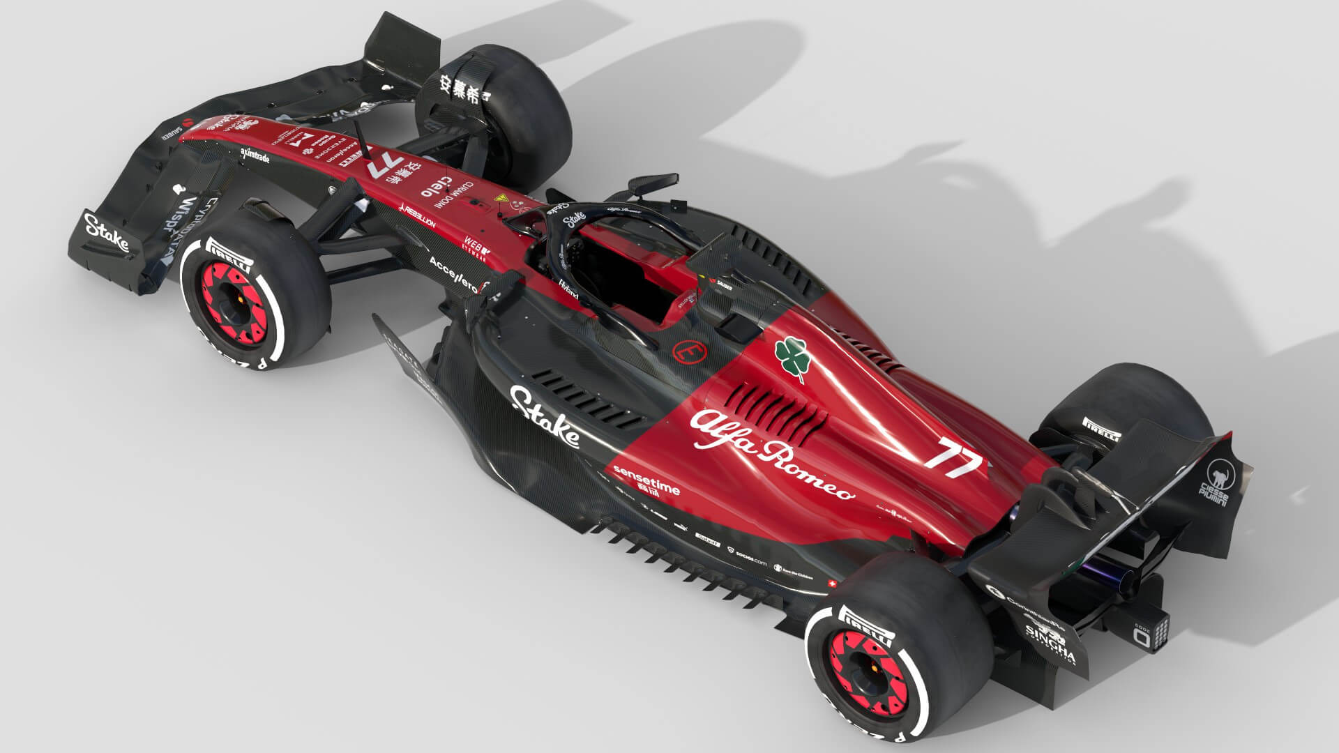 F1 Alfa Romeo C43 2023 - 3D Model by Cactus3D