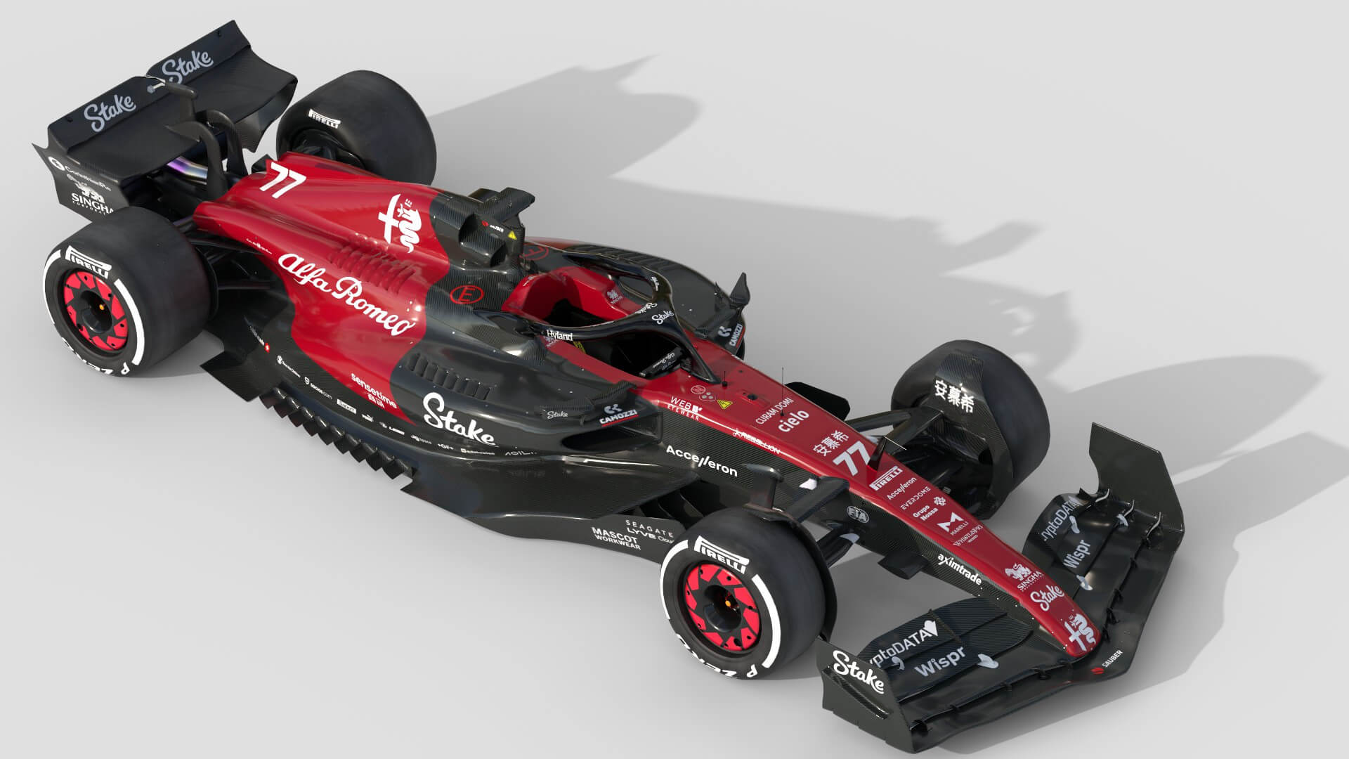 F1 Alfa Romeo C43 2023 - 3D Model by Cactus3D