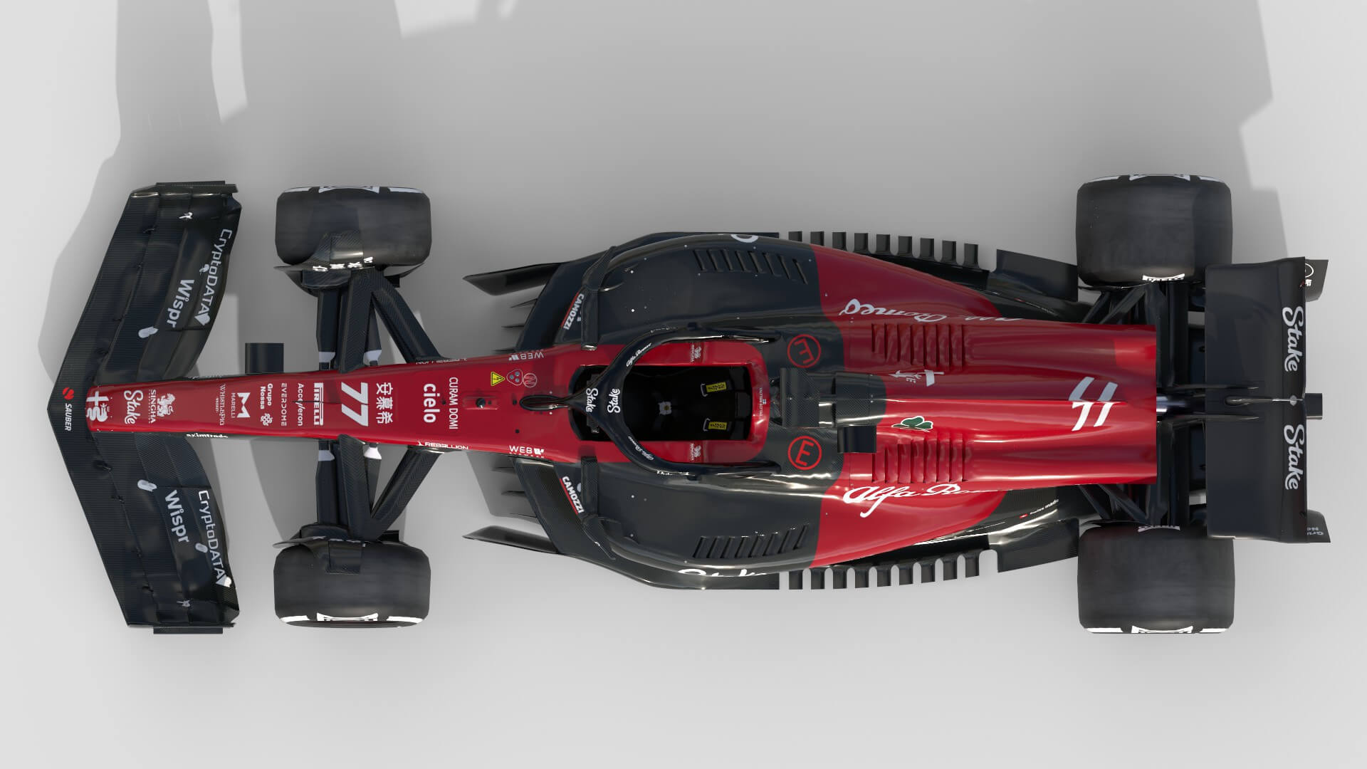 F1 Alfa Romeo C43 2023 - 3D Model by Cactus3D