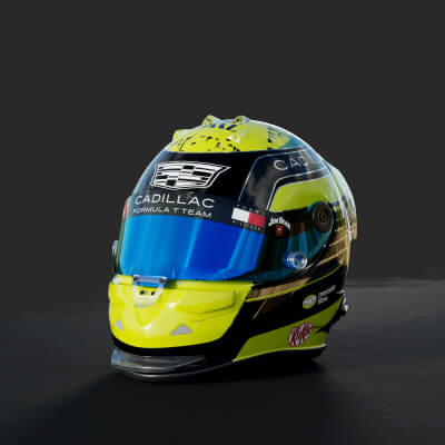 F1 Checo Perez Helmet 2026 - 3D Model by Cactus3D