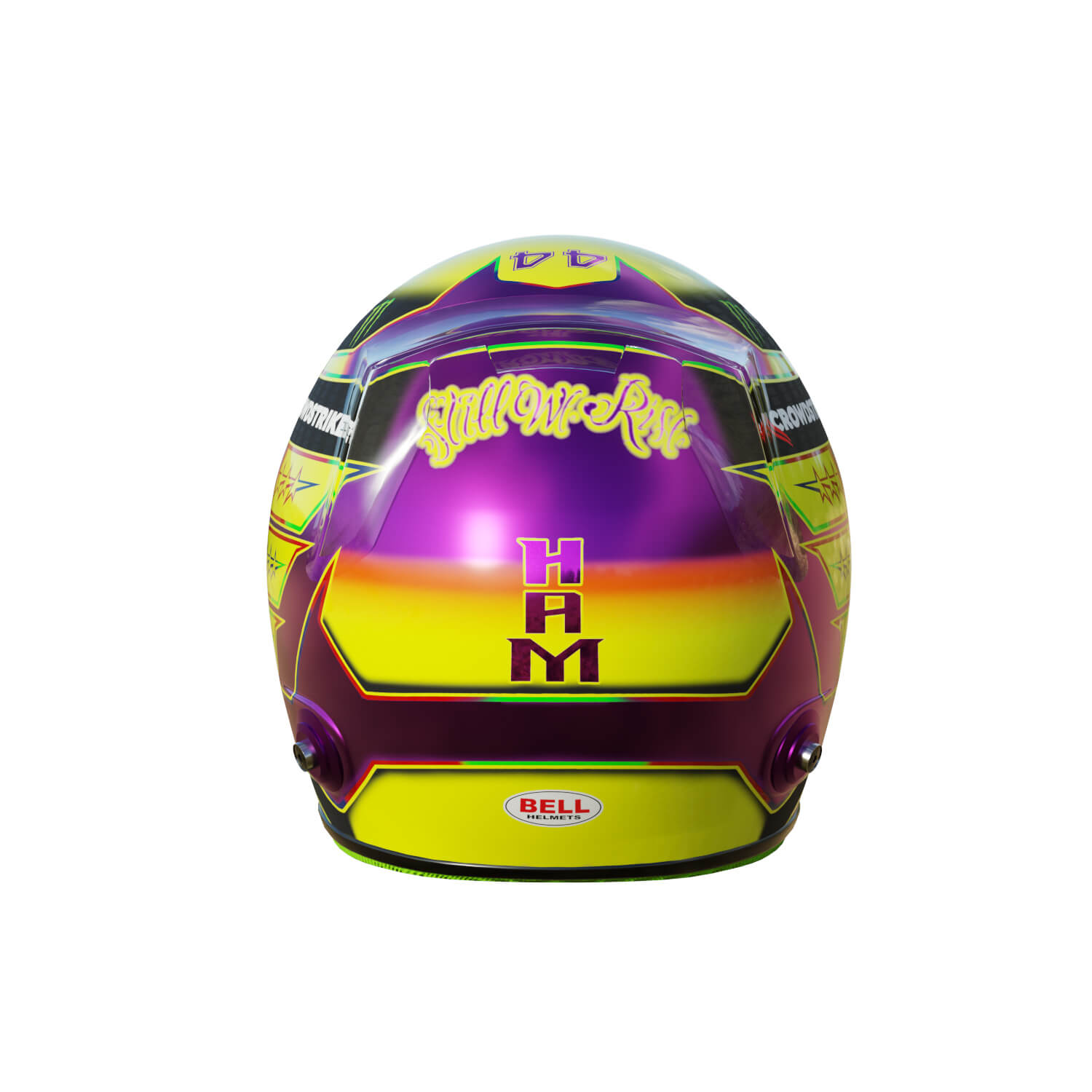 F1 Lewis Hamilton Helmet 2023 - 3D Model by Cactus3D