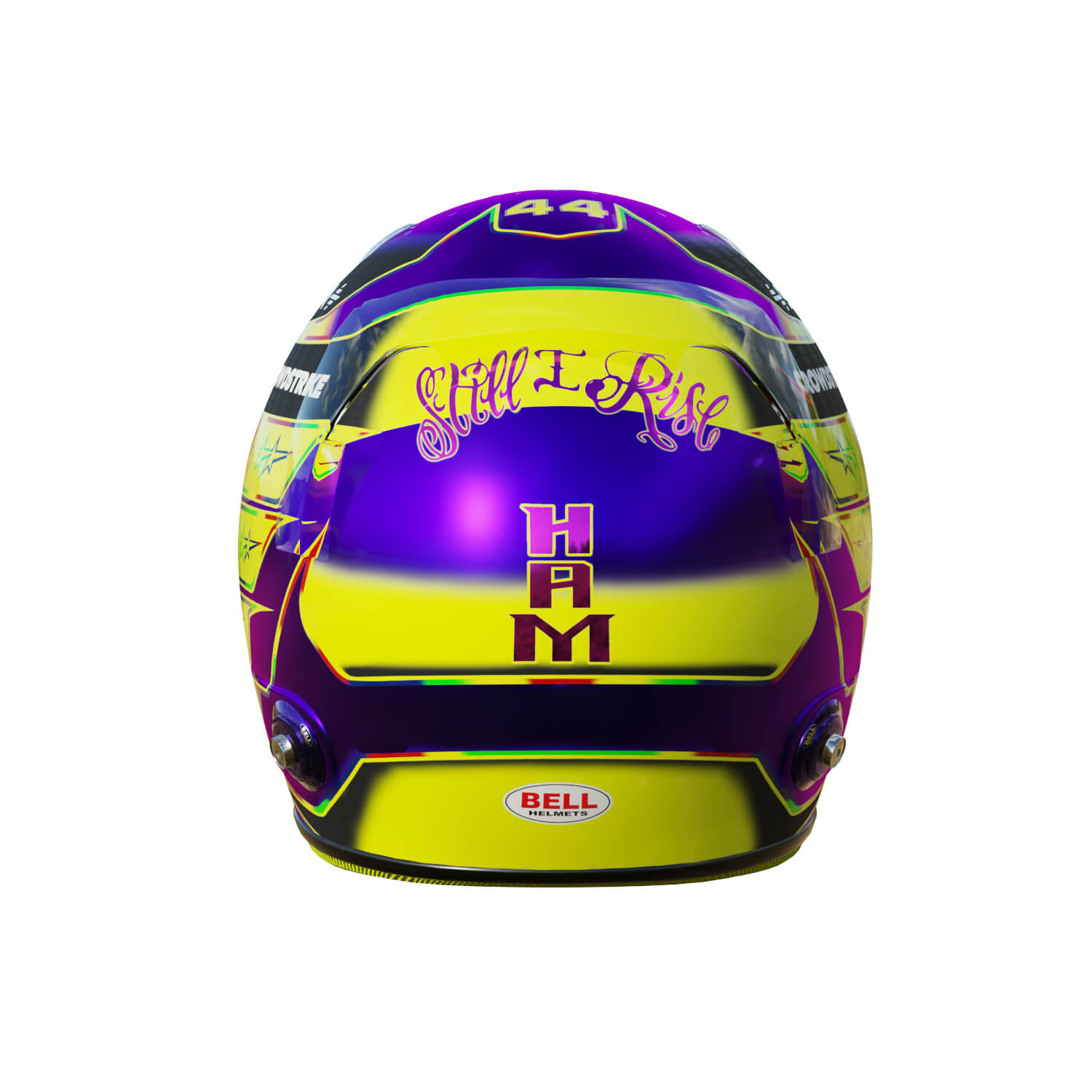 F1 Lewis Hamilton Helmet 2024 - 3D Model by Cactus3D