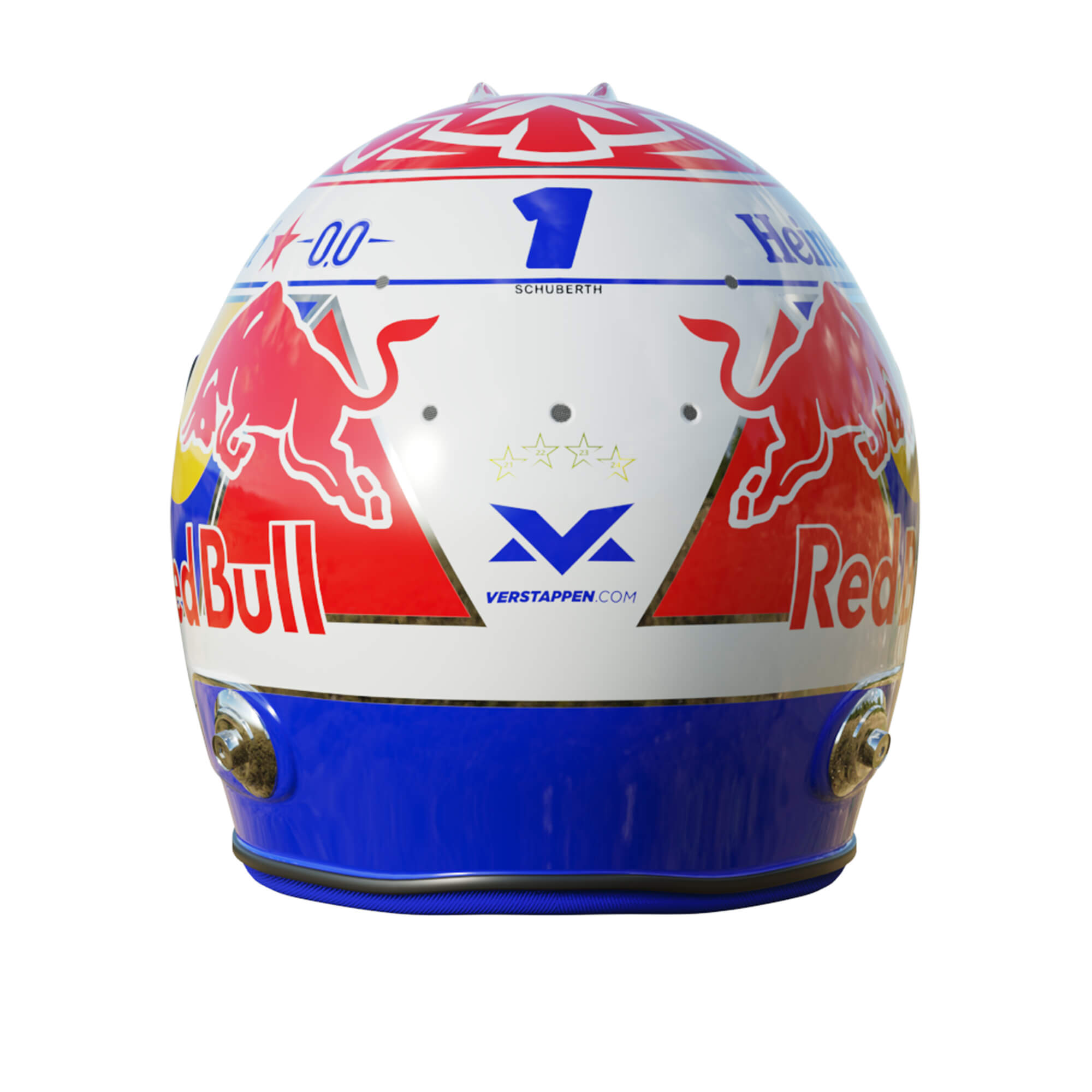 F1 Max Verstappen Helmet 2025 3d Model By Cactus3d