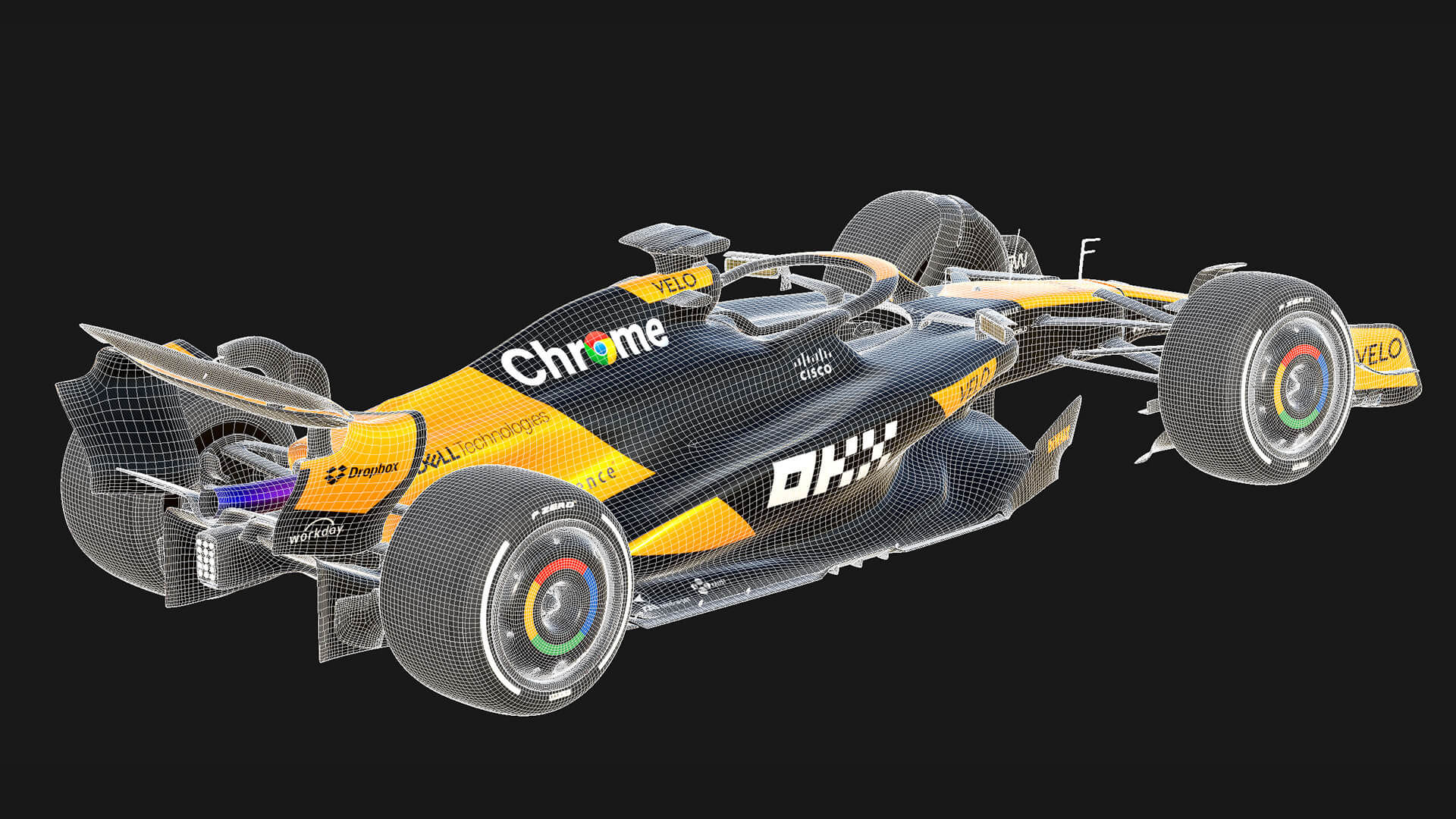F1 McLaren MCL38 2024 - 3D Model by Cactus3D