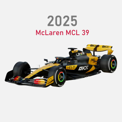 F1 McLaren MCL39 2025 - 3D Model by Cactus3D