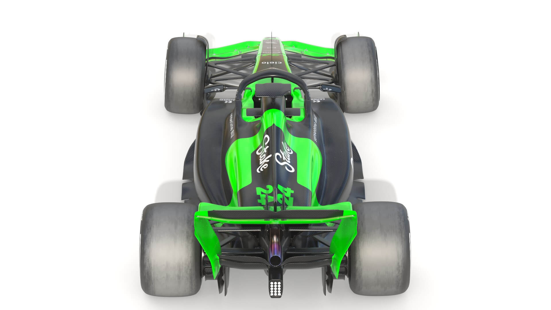 SOLIDO 1/18 – STAKE F1 C44 – Showcar Version 2024 – Métal – Échelle 18