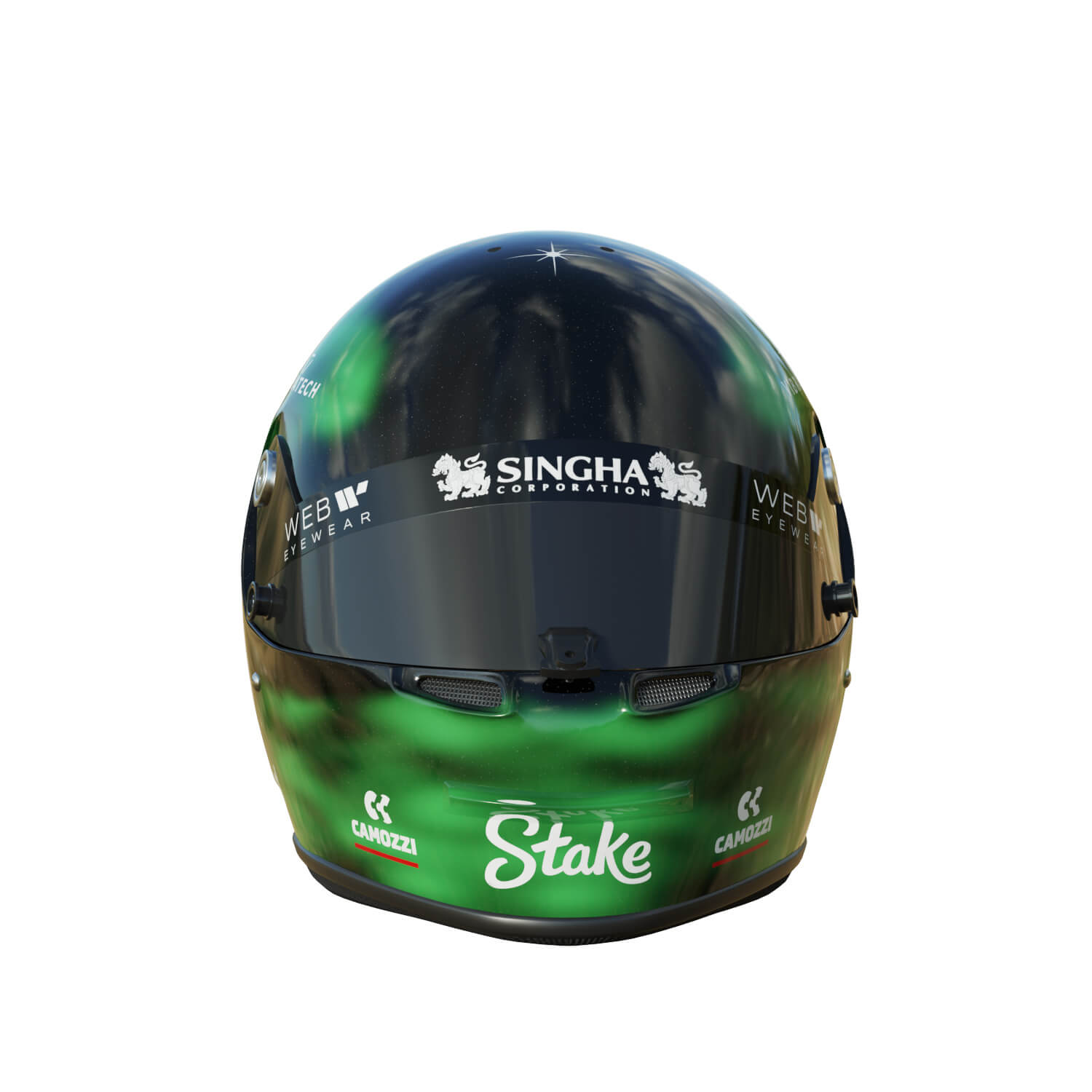 Casque F1 Valtteri Bottas – Spark-Model 5HF156, échelle 1/2? Team Lesse Kick