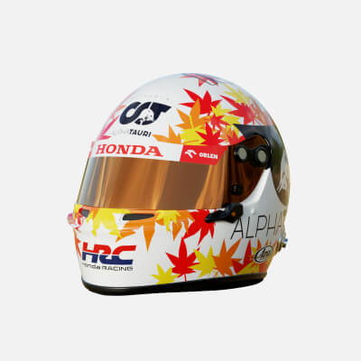 F1 Yuki Tsunoda Helmet 2023 - 3D Model by Cactus3D