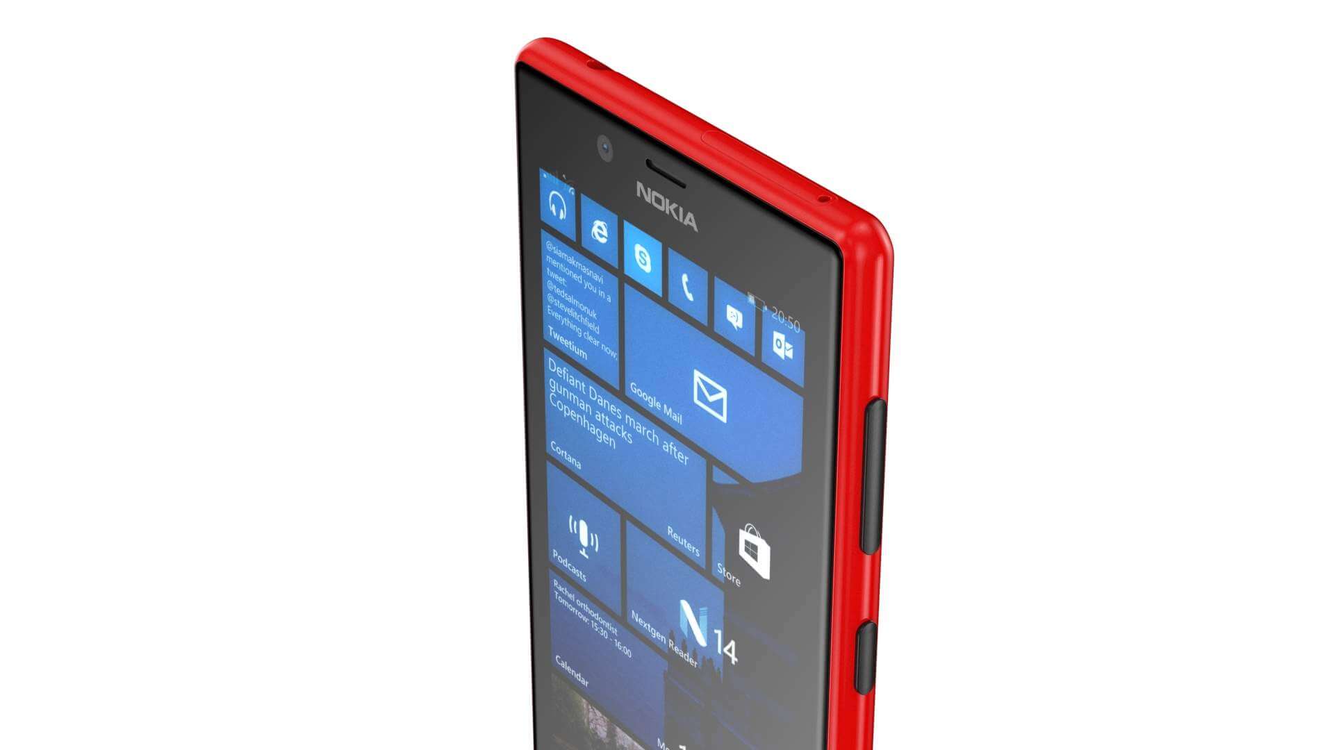 Microsoft Lumia 720 3D Model by Cactus3D