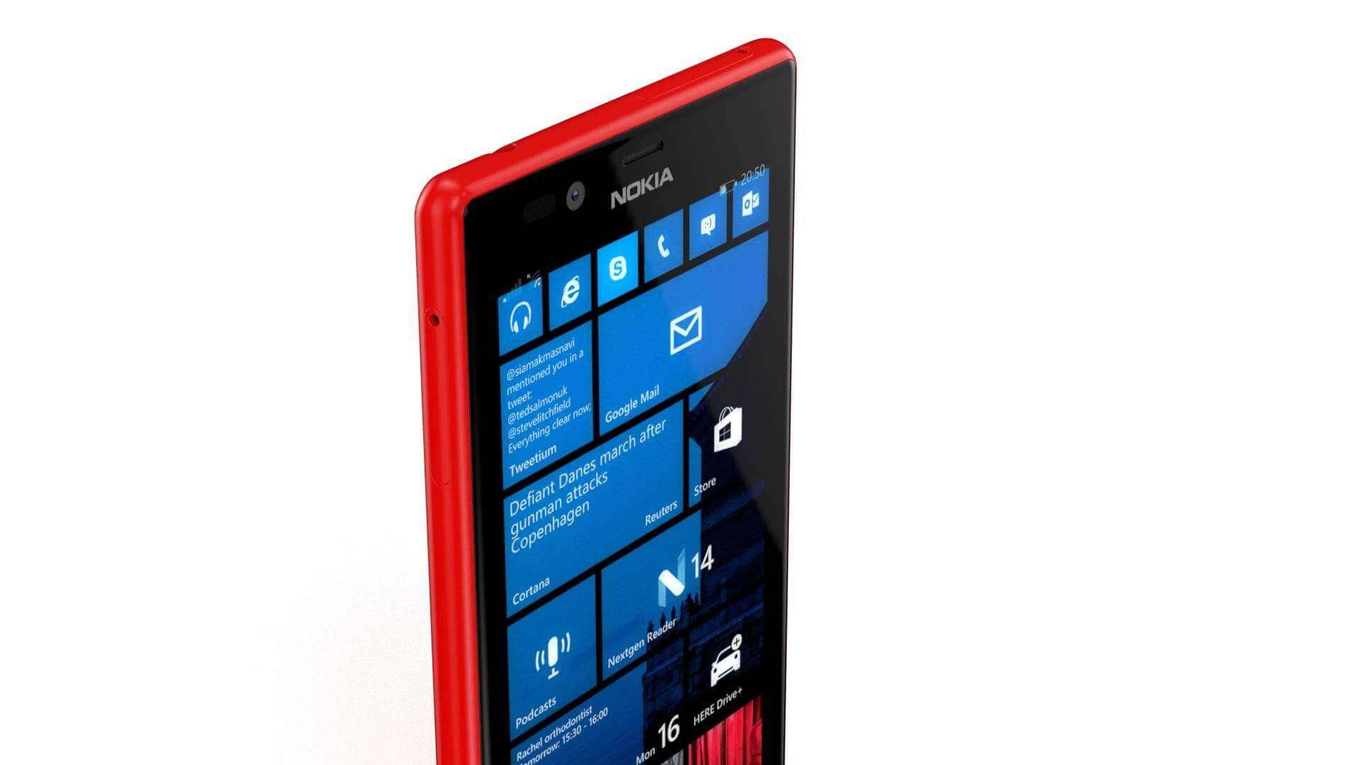 Microsoft Lumia 720 3D Model by Cactus3D
